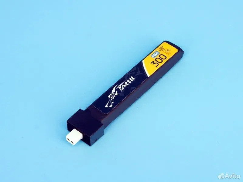 Аккумуляторы LiPo 1S Tattu 300mAh 75C HV BT2.0