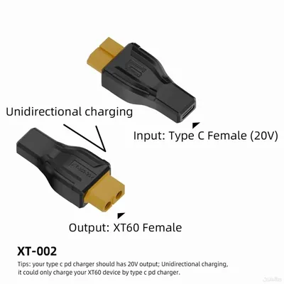 Адаптер USB-C — XT60 PD 20V 5A