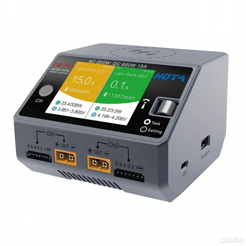 Зарядное устройство HOTA D6 DC 650W