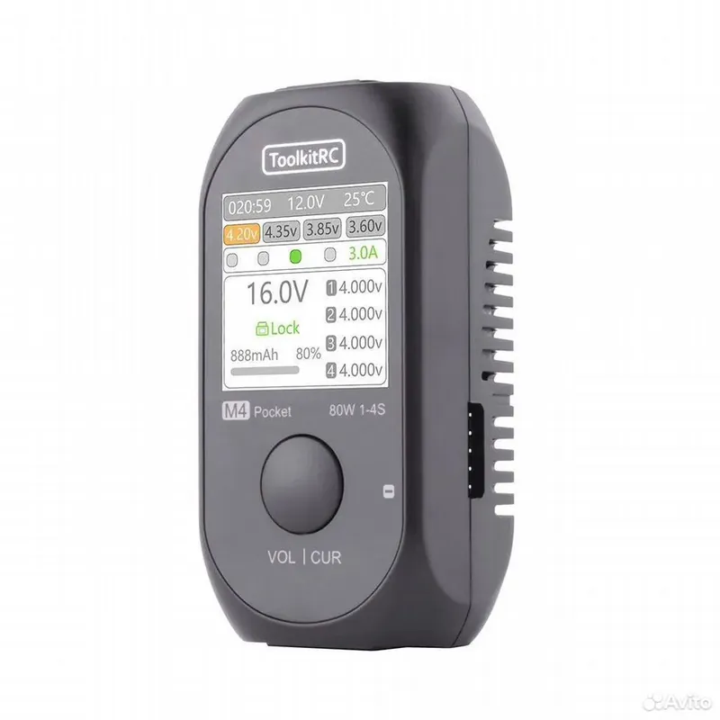 Зарядное устройство ToolkitRC M4 Pocket 80W
