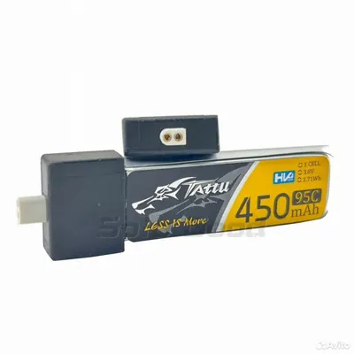 Аккумуляторы LiPo 1S Tattu 450mAh 95C HV BT2.0