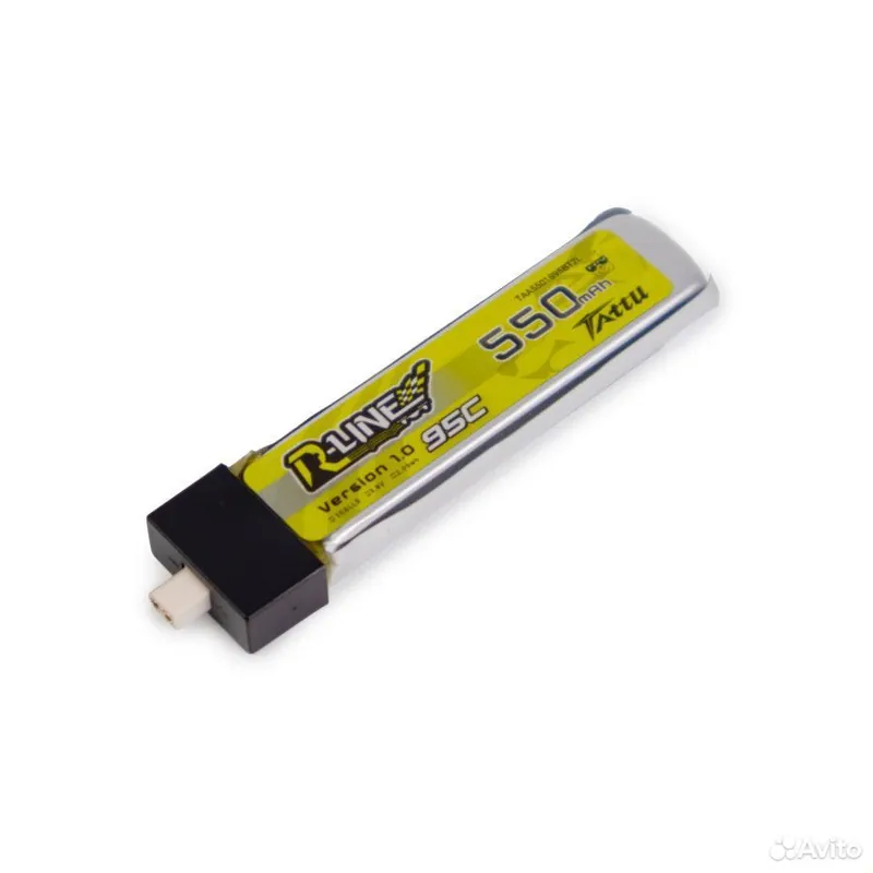 Аккумулятор Tattu 1S 550mAh HV 95C BT2.0